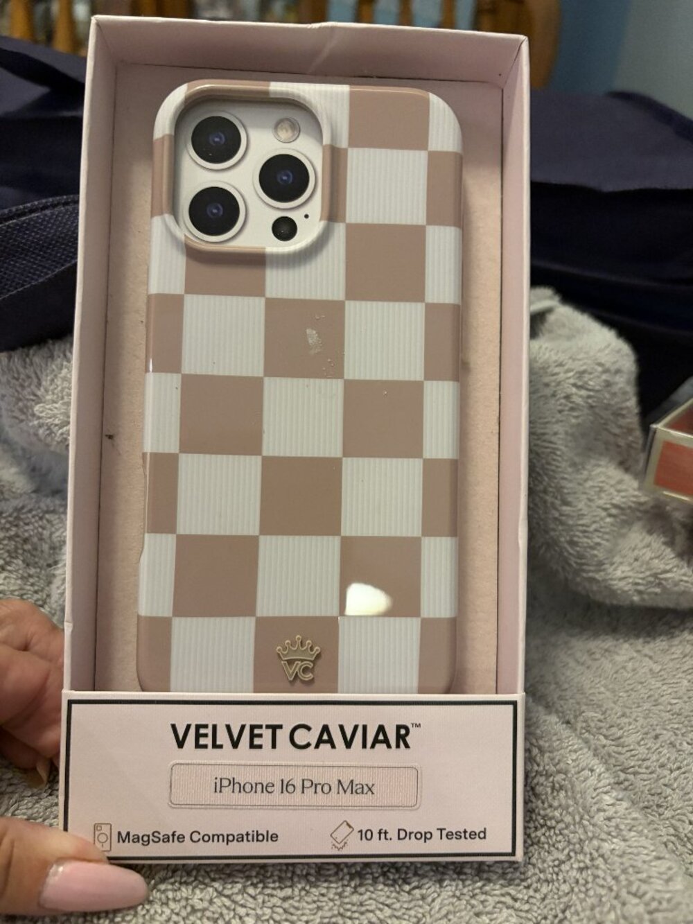 Velvet Caviar iPhone 16 Pro Max Case MagSafe Compatible New